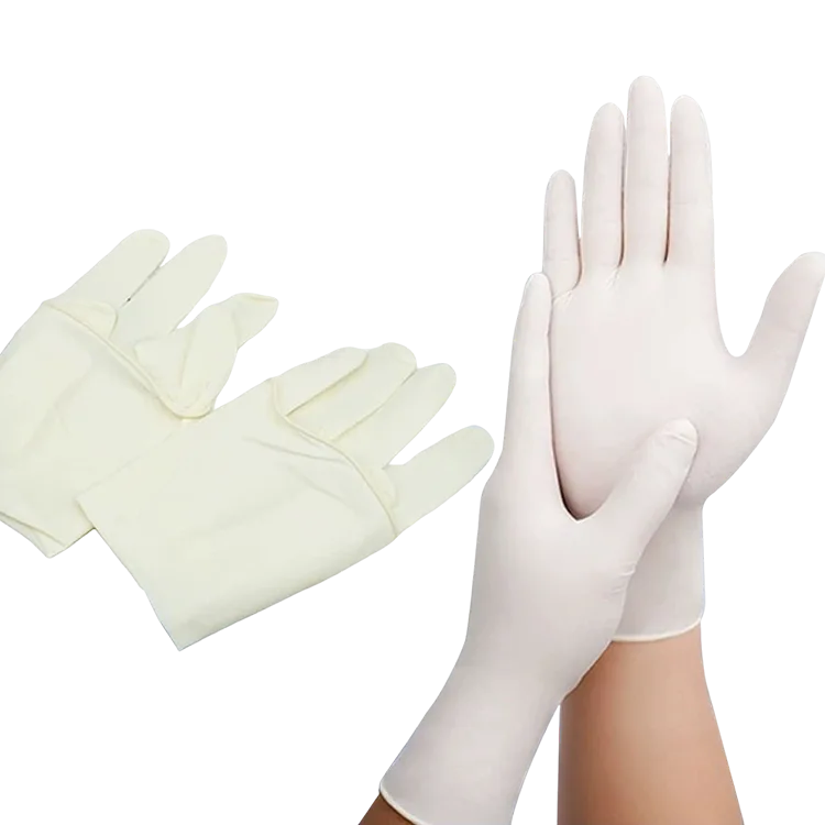 Disposable Rubber Latex Surgical Gloves